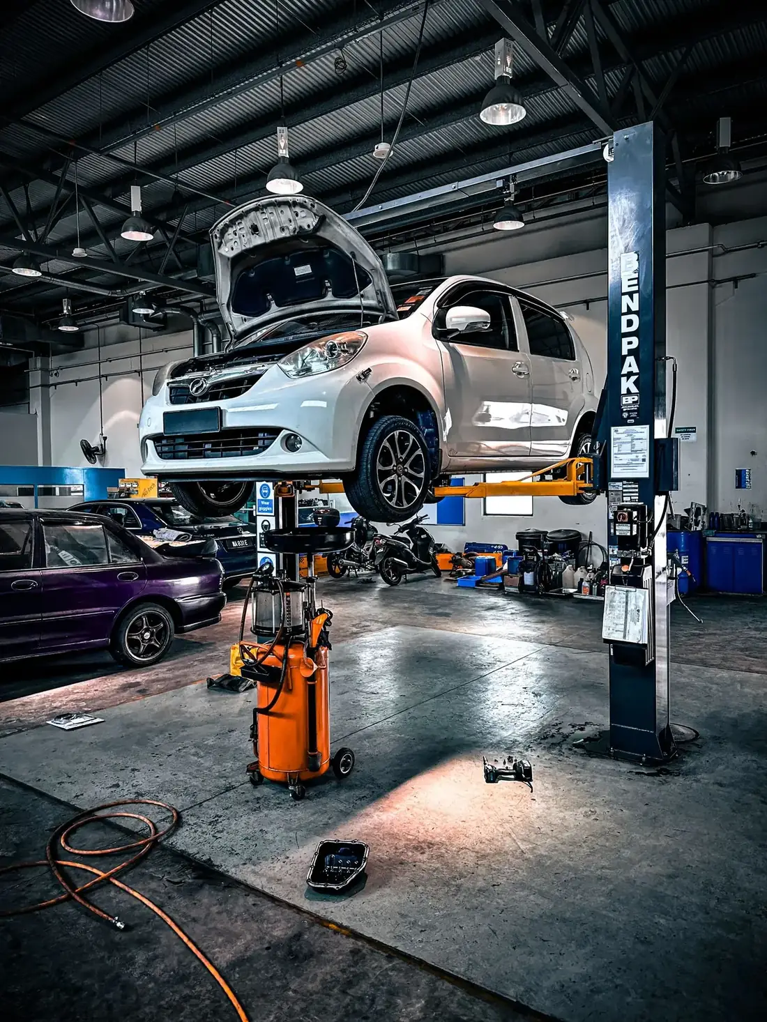 Underbody anti-corrosion coating application